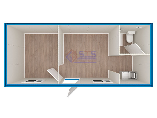 3x7 Sandviç Panel Konteyner